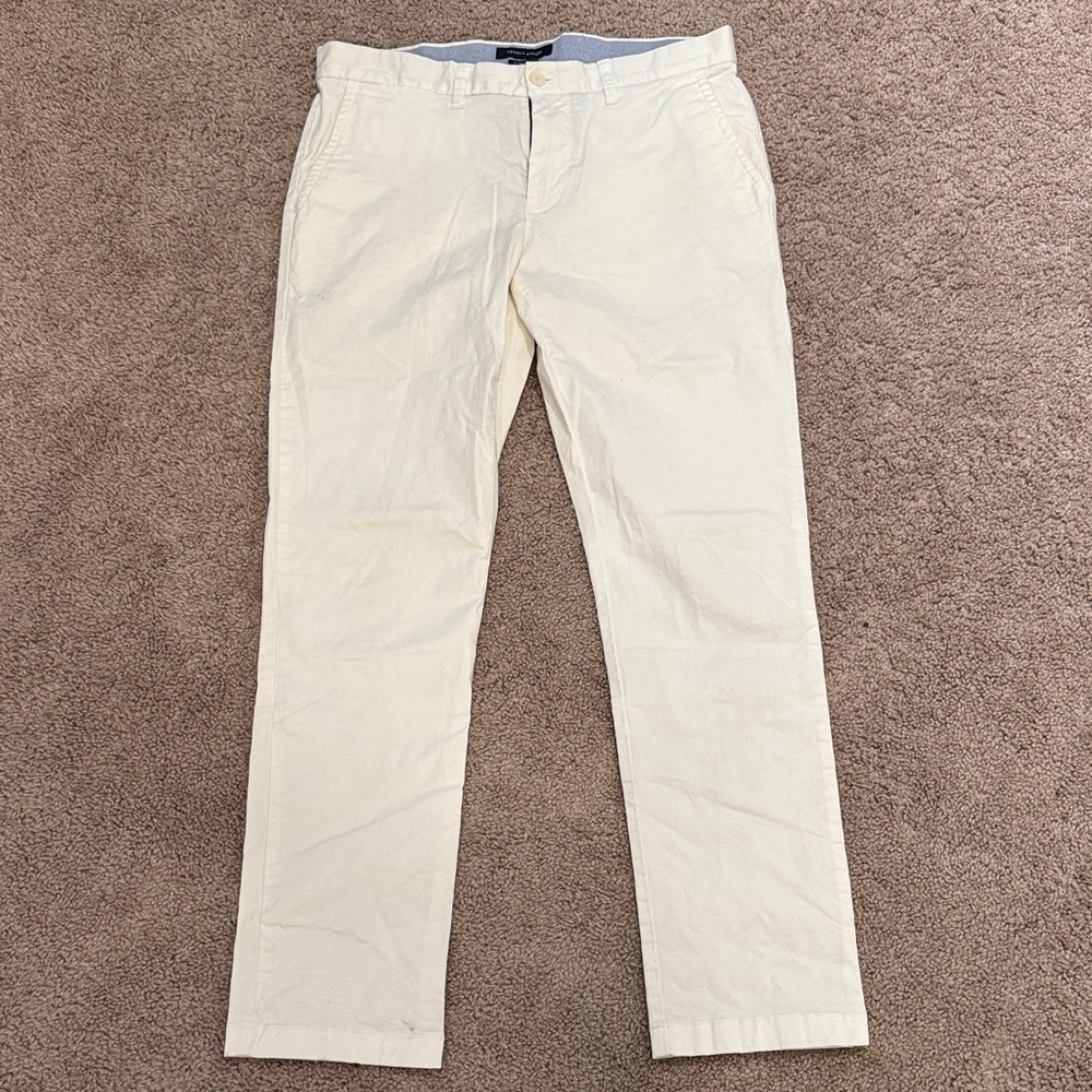 Tommy Hilfiger Men's Light Cream Chinos
